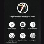 Rechargeable Mosquito Killer Racket with UV Light & USB Charging Base - Full Detail by Nari Haat, Indian ethnic wear,...