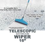 Adjustable Bathroom / Floor Stainless Steel Rod Wiper, Plastic Floor Wiper - Image 8