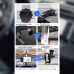 Car Mobile Phone Holder Mount Stand with 180 Degree - Neckline Detail by Nari Haat, Indian ethnic wear, women clothin...