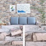 DIY 3D Self Adhesive Wallpaper Decal for Home Office Living Room Hall Kitchen - Full Detail by Nari Haat, Indian ethn...