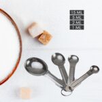 Stainless Steel Measuring Spoons Set - 4pcs, Anti-Rust for Kitchen & Baking - Image 5