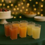 Unbreakable Transparent Square Design Wine Tumbler Plastic Glass 300 ML 6 Pc - Neckline Detail by Nari Haat, Indian e...