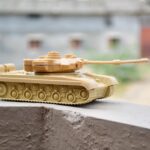 Pull Back Army Tank Toy for Kids. - Fabric Detail by Nari Haat, Indian ethnic wear, women clothing, designer suit
