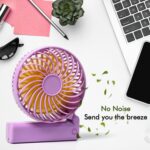 Portable Mini handy Fan & Personal Table Fan (Battery Not Include) - Full Detail by Nari Haat, Indian ethnic wear, wo...