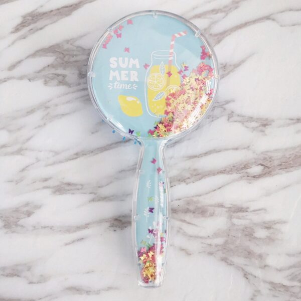 Hair Brush for Kids Detangling Anti-static Soft Massage for Braids Curly Straight - Front View by Nari Haat, Indian e...