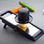 Premium Multipurpose Potato & Onion Slicer Grater Adjustable Slicer - Closeup Embroidery by Nari Haat, Indian ethnic ...