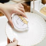 Compressed Wood Pulp Sponge - Full Detail by Nari Haat, Indian ethnic wear, women clothing, designer suit