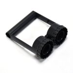 Plastic Handle Scalloped Edge Shape Cookie Cutter Biscuit Mold Cake Decoration Tools - Back View by Nari Haat, Indian...