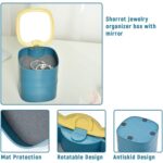 4 Layers Jewellery Box, 360 Degree Rotating Jewelry Box, - Image 10