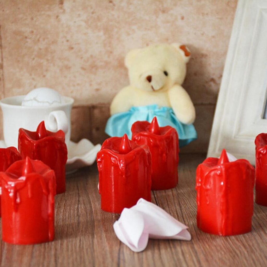 Set of 24 Multicolor Flameless LED Candles