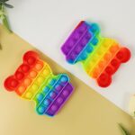Bear  It Fidget Toys  Stress Relief Rainbow Toy ( 1 pcs ) - Front View by Nari Haat, Indian ethnic wear, women clothi...