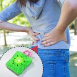 Green Sun Compact Hot Water Bag with Cover - Front View by Nari Haat, Indian ethnic wear, women clothing, designer suit