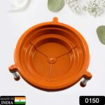 Multipurpose Matka Stand / Plant Pot Water Pot Stand Plastic for Home & Kitchen (1Pc) - With Dupatta by Nari Haat, In...