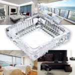 Square Glass Misti Crystal Quality Cigar Cigarette Ashtray - Full Detail by Nari Haat, Indian ethnic wear, women clot...