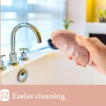 2 in 1 Silicone Cleaning Brush used in all kinds of bathroom purposes for cleaning - Full Detail by Nari Haat, Indian...