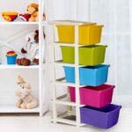 Multipurpose Modular Drawer Organizer Storage Box - 5 Layers - Closeup Embroidery by Nari Haat, Indian ethnic wear, w...