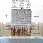 Scratch Cleaning MOP with 2 in 1 SELF Clean WASH Dry Hands Free Flat Mop - Full Detail by Nari Haat, Indian ethnic we...