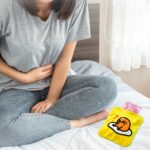 Yellow Duck Head Hot Water Bag for Pain Relief & Warmth (Cover, Small) - Closeup Embroidery by Nari Haat, Indian ethn...