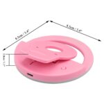 LED Selfie Ring Light for Bright Photos & Videos - Fabric Detail by Nari Haat, Indian ethnic wear, women clothing, de...