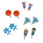 Premium Strong Adhesive Wall Hooks Set of 10 - Sleeve Design by Nari Haat, Indian ethnic wear, women clothing, design...