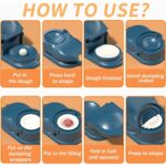 2-in-1 Dumpling Press Mould for Gujiya & Momos - Full Detail by Nari Haat, Indian ethnic wear, women clothing, design...