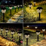 Solar Garden Lights LED Outdoor Stake Spotlight Fixture Garden Light (Pack of 2pc ) - Image 6