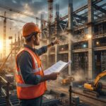Orange Safety Jacket For Having protection against accidents usually - Fabric Detail by Nari Haat, Indian ethnic wear...