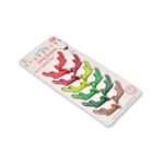 Silicone Deer Drink Marker, Safe Wine Glass Identification Tag 16PCS - Sleeve Design by Nari Haat, Indian ethnic wear...