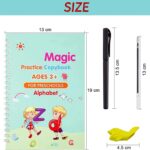 4 Pc Magic Copybook  used by kids, children’s and even adults also to write - Sleeve Design by Nari Haat, Indian et...
