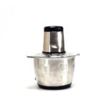 Stainless Steel Electric Meat Grinders with Bowl Heavy (3L) - Back View by Nari Haat, Indian ethnic wear, women cloth...