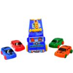 Toy Set Truck with 4 Mini Cars Toy Vehicles for Children - Sleeve Design by Nari Haat, Indian ethnic wear, women clot...