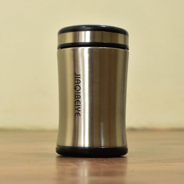 Stainless Steel Bottle for Water & Beverages (300ML Approx.) - Front View by Nari Haat, Indian ethnic wear, women clo...