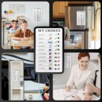 Portable Chores Note Board – Home Management Planning Memo Board (20×12 cm) - Full Detail by Nari Haat, Indian eth...