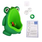 Cute Frog Standing Potty Training Urinal for Boys - Toilet with Funny Aiming Target - Full Detail by Nari Haat, India...