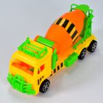 Cement Mixer Truck Pushback Toy For kids - Fabric Detail by Nari Haat, Indian ethnic wear, women clothing, designer suit
