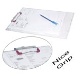 Transparent Premium Exam Pad with Centimeter Measuring Side for Students - Full Detail by Nari Haat, Indian ethnic we...