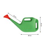 Plastic Watering Can Water Sprayer Sprinkler Plants Indoor Outdoor Gardening, 5 LTR - Sleeve Design by Nari Haat, Ind...