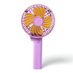 Portable Mini handy Fan & Personal Table Fan (Battery Not Include) - Back View by Nari Haat, Indian ethnic wear, wome...