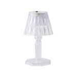 2in1 Transparent Mini Crystal Table Lamp with Reflection Light - Sleeve Design by Nari Haat, Indian ethnic wear, wome...