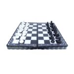 Magnetic Chess Board 5×5 inch with Folding Set for Kids & Adults - Fabric Detail by Nari Haat, Indian ethnic wear, w...