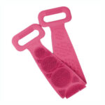 Silicone Body Back Scrubber Double Side Bathing Brush for Skin Deep Cleaning - Full Detail by Nari Haat, Indian ethni...