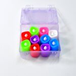 LED Tealight Candles – Battery Operated Decorative Lights (10 Pcs) - Front View by Nari Haat, Indian ethnic wear, w...