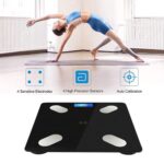 Bluetooth Body Fat Scale Digital Smart Body Weight Scale iOS and Android App to Manage Body Weight, Body Fat, Water, ...