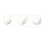 3 Pin Plastic Cloth hanger, Wall Door Hooks Rail for Hanging Clothes. - Image 5