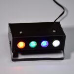 Mini Laser Projector Low Par Light 4 LED RGBW Stage Lighting Laser Light - Front View by Nari Haat, Indian ethnic wea...