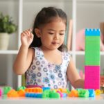 Multicolor kids' block set for learning