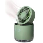 Mini Desktop Cooling Fan with Humidifier Spray - Sleeve Design by Nari Haat, Indian ethnic wear, women clothing, desi...