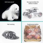 Large Disposable Waterproof Shower Caps – 12 Pack for Women, Travel & Salon - Image 8