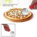 Ganesh GANESH PIZZA  /  PASTRY CUTTER Wheel Pizza Cutter  (Stainless Steel) - Sleeve Design by Nari Haat, Indian ethn...