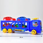 Toy Set Truck with 4 Mini Cars Toy Vehicles for Children - Back View by Nari Haat, Indian ethnic wear, women clothing...